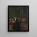 Portrait Innenaufnahme Louisa Caroline Elizabeth Hamilton - William Orpen — gerahmtes Bild an der Wand