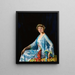 Portrait von Mme. Georgiana Alice Drum - William Orpen — gerahmtes Bild an der Wand