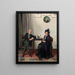 Portrait der Eltern der Künstler - William Orpen — gerahmtes Bild an der Wand