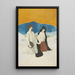Studie für Die westliche Hochzeit - William Orpen — gerahmtes Bild an der Wand