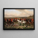 La chasse Ward - William Osborne — gerahmtes Bild an der Wand