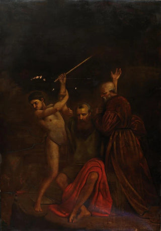 William Page - Moses Aaron and Hur on Mount Horeb.webp