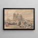 Notre-Dame de Paris - William Parrott — gerahmtes Bild an der Wand