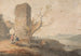 Figuren in der Nähe eines verfallenen Bogens - William Payne — Ansicht des Kunstwerks