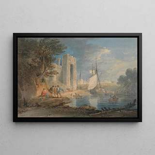 William Payne - View at Caernarvon Wales.webp