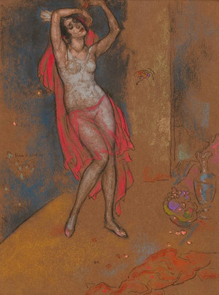 William Penhallow Henderson - Anna Pavlova in Oriental Fantasy Chicago.webp