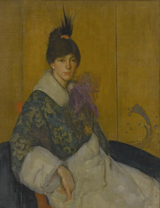 William Penhallow Henderson - The Green Cloak.webp