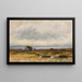 Szenen im Sumpf - William Percy French — gerahmtes Bild an der Wand