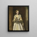 Gabrielle d'Estrées - William Powell Frith — gerahmtes Bild an der Wand