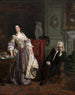Der Papst macht Liebe zu Lady Mary Wortley Montagu - William Powell Frith — Ansicht des Kunstwerks
