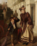 Der Passantenkehrer - William Powell Frith — Ansicht des Kunstwerks