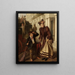 Der Passantenkehrer - William Powell Frith — gerahmtes Bild an der Wand