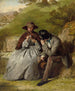 Die Liebenden - William Powell Frith — Ansicht des Kunstwerks