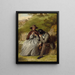 Die Liebenden - William Powell Frith — gerahmtes Bild an der Wand
