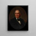 Portrait de Jacob Cox - William R. Freeman — gerahmtes Bild an der Wand