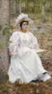 Sophie Hunter Colston Gemälde - William R. Leigh — Ansicht des Kunstwerks