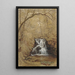 Chutes indiennes, Indian Brook, Cold Springs, New York - William Rickarby Miller — gerahmtes Bild an der Wand