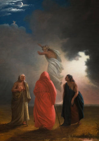 William Rimmer - Scene from Macbeth.webp