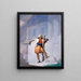 Die Wache - William Rimmer — gerahmtes Bild an der Wand