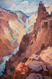 Vue du Grand Canyon de Yellowstone - William Robinson Leigh — Ansicht des Kunstwerks