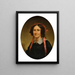 Mme W. C. Witzel - William S. Porter — gerahmtes Bild an der Wand