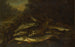 Naturmorte von Fischen in einer grünen Landschaft - William Sartorius — Ansicht des Kunstwerks