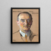 Andrew Keogh M. A. 1904 Bibliothekar 1916 - William Sergeant Kendall — gerahmtes Bild an der Wand