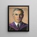 Frederick S. Jones B. A. 1884 Doyen du Yale College 1909 - William Sergeant Kendall — gerahmtes Bild an der Wand
