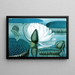 Seerosen - William Sharp — gerahmtes Bild an der Wand