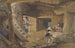 Mine dans le bastion du Mat Sébastopol Crimée - William Simpson — Ansicht des Kunstwerks