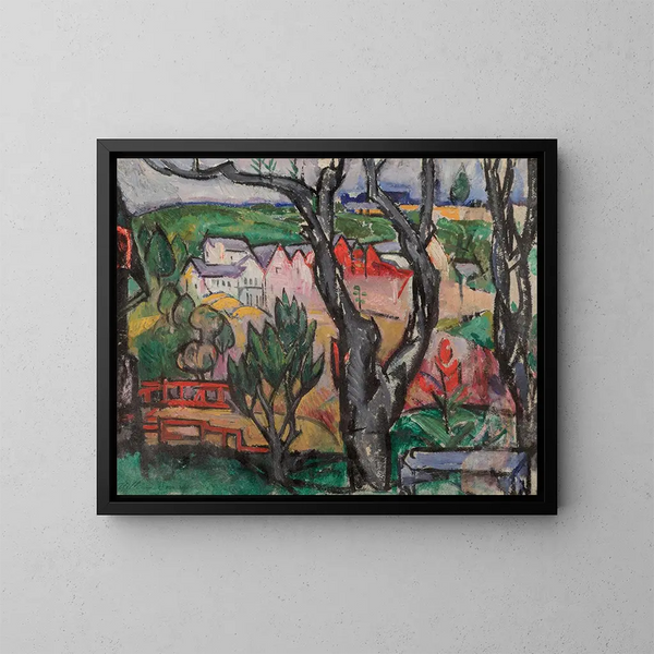 Landschaft des Brandywine-Tals - William Sommer — gerahmtes Bild an der Wand