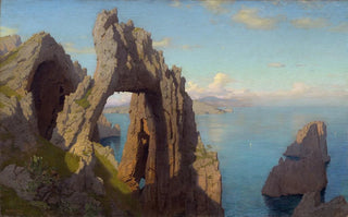 William Stanley Haseltine - Natural Arch at Capri.webp