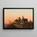 Pilger von Jerusalem - William Strutt — gerahmtes Bild an der Wand