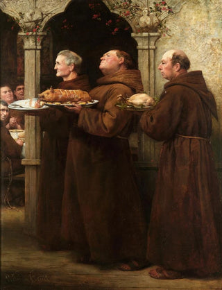 William Strutt - The Priors Feast.webp