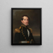 David Glasgow Farragut - William Swain — gerahmtes Bild an der Wand