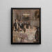 Frohe Weihnachten - William Thomas Smedley — gerahmtes Bild an der Wand