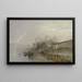 Château de Conway, Pays de Galles - William Trost Richards — gerahmtes Bild an der Wand