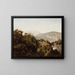 in den Adirondack-Bergen - William Trost Richards — gerahmtes Bild an der Wand