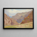 Norwegen - William Trost Richards — gerahmtes Bild an der Wand