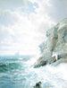 Falaise du Purgatoire - William Trost Richards — Ansicht des Kunstwerks