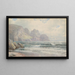 Côte rocheuse - William Trost Richards — gerahmtes Bild an der Wand