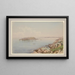 Szene an der Narragansett-Bucht - William Trost Richards — gerahmtes Bild an der Wand