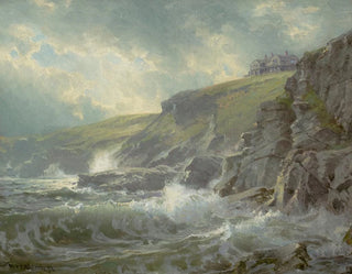 William Trost Richards - View of the Artists Home Graycliff Newport Rhode Island.webp