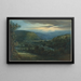 Morgendämmerung in den Tälern von Devon - William Turner aus Oxford — gerahmtes Bild an der Wand