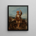 Der junge Hirte - William Underhill — gerahmtes Bild an der Wand