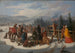 Szenen der Pionier von Cooper, Deerslayer beim Schießwettbewerb - William Walcutt — Ansicht des Kunstwerks