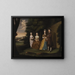 La famille Wiley - William Williams — gerahmtes Bild an der Wand
