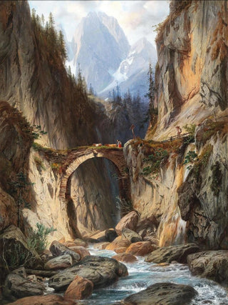 Willibald Wex - On the Via Mala.webp