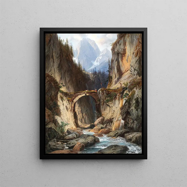 Willibald Wex - On the Via Mala.webp