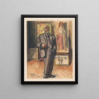 Willy Sluiter - I Israels in zijn atelier.webp